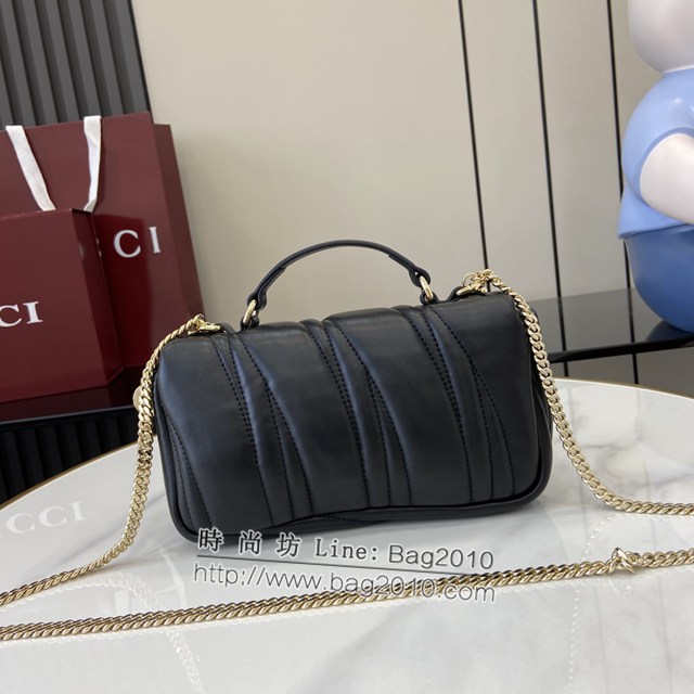 Gucci專櫃古馳最新款Milano系列迷你肩背包女士手提包 jh2389型號：806017